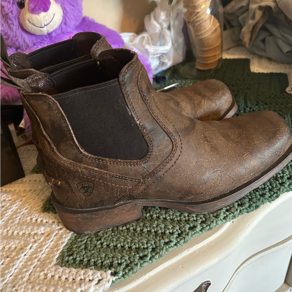 Ariat Men's Brown Leather Boots